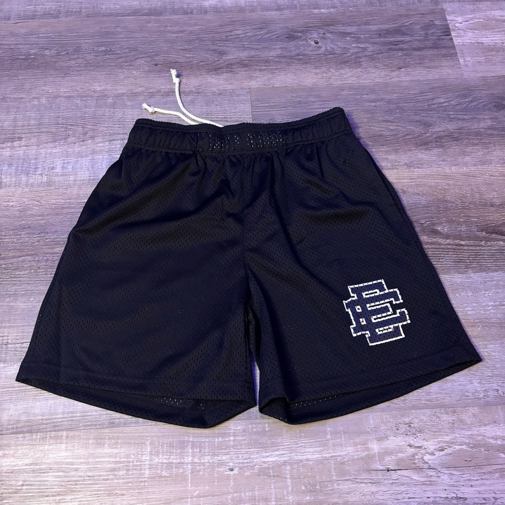 Black Mesh Eric Emmanuel Men's Shorts